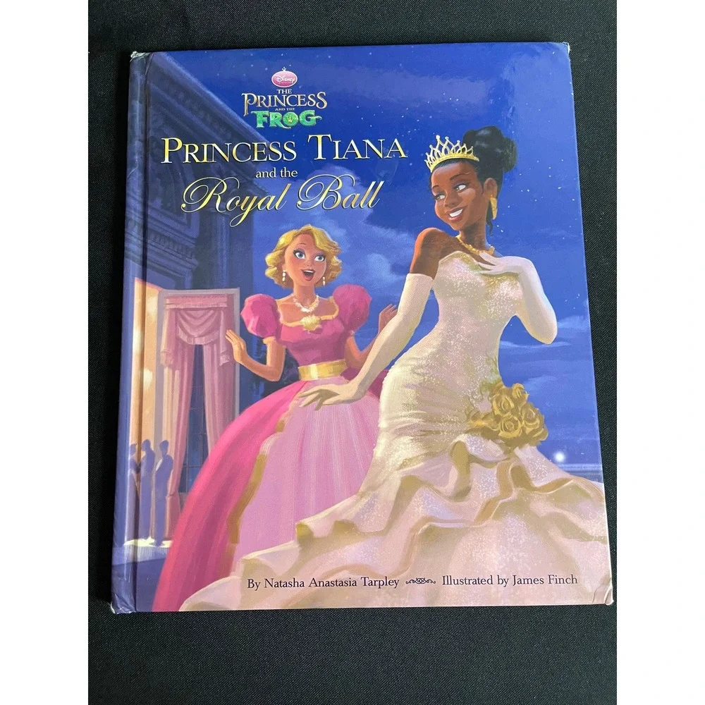 Disney Princess Tiana and the Royal Ball Hardcover Princess and the Frog Book